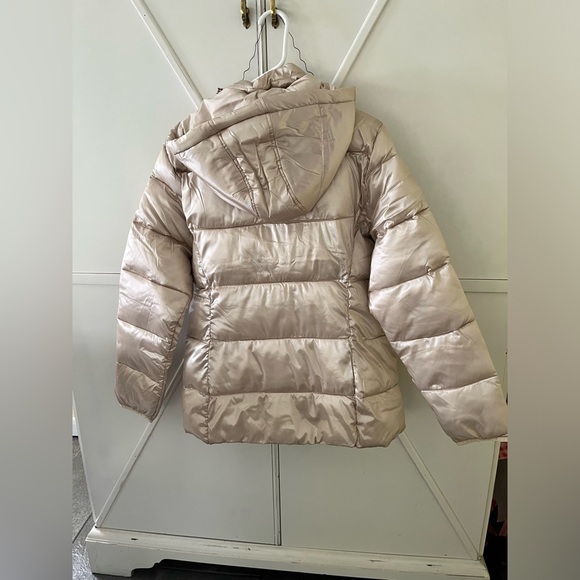 Saint John’s Bay women’s removable hood mid weight puffer jacket. NWT - Picture 2 of 5